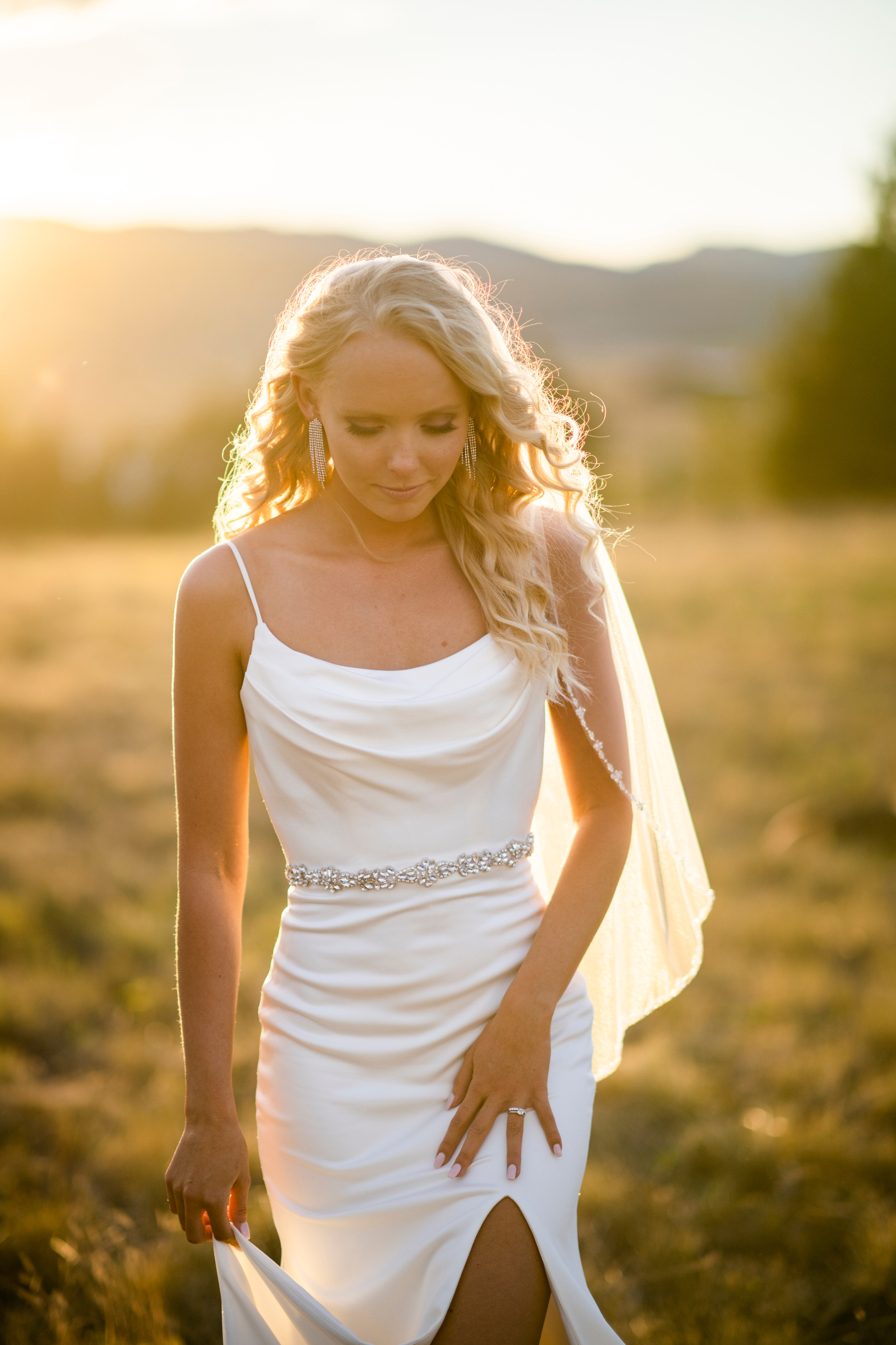 Bride in Field