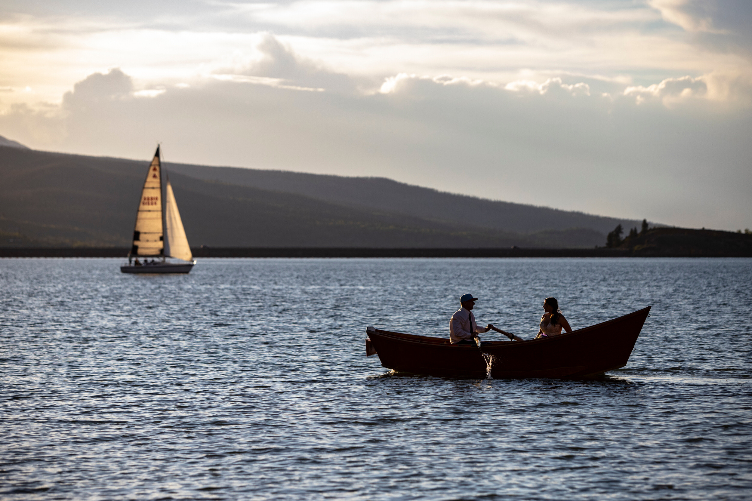 Lake Wedding Photo