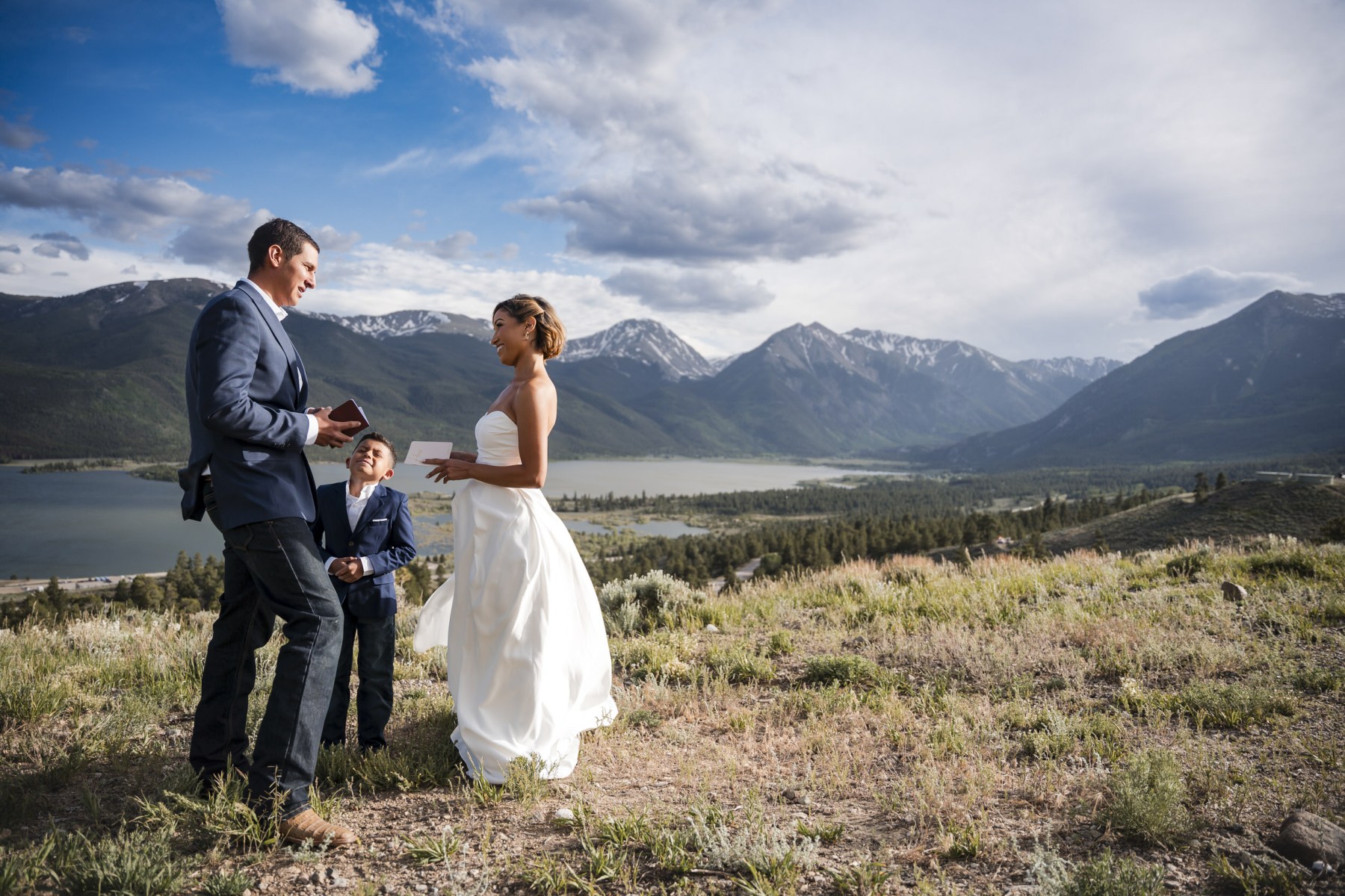 Lea & Jacob's elopement in Twin Lakes, Colorado