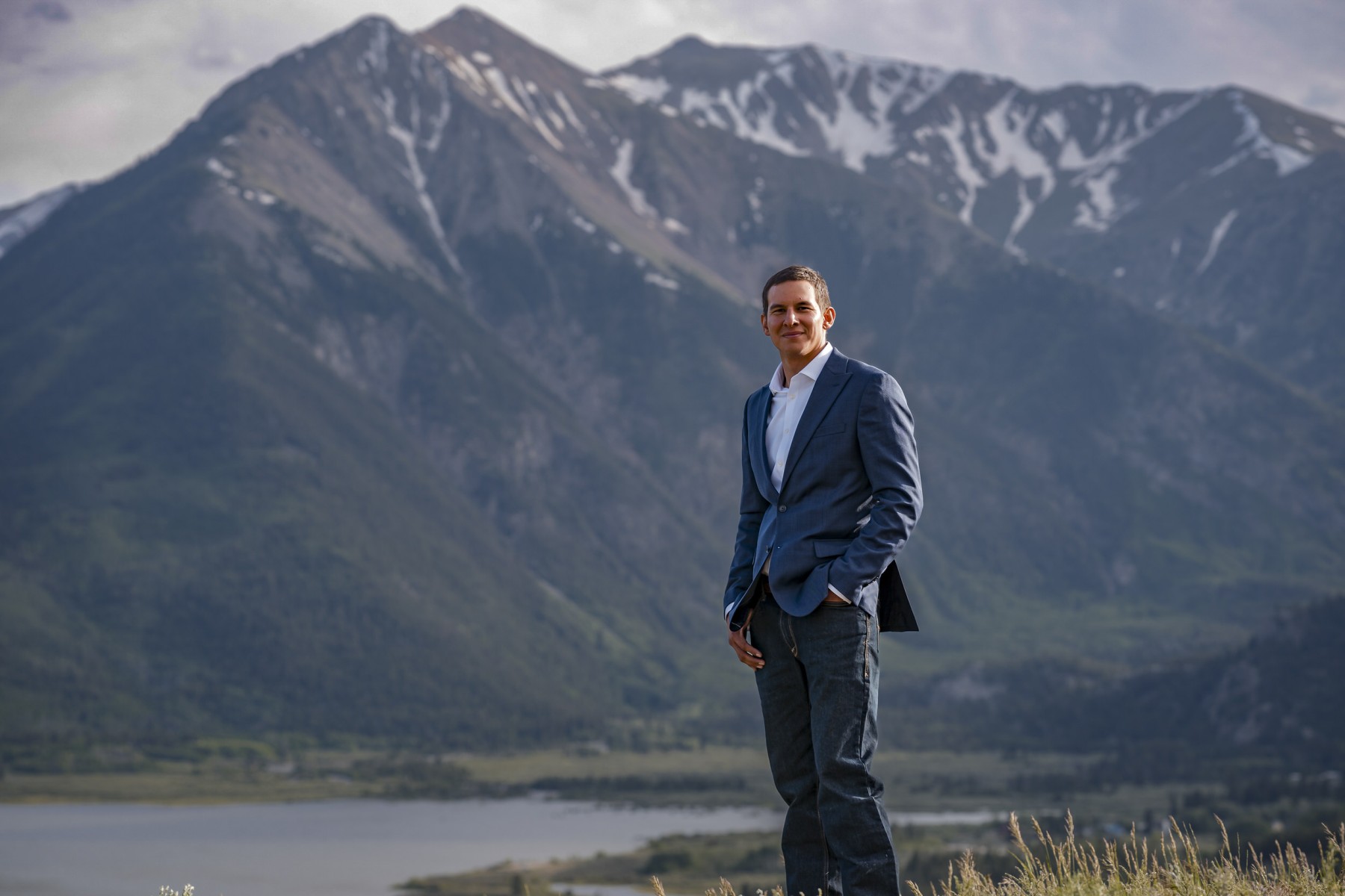 Lea & Jacob's elopement in Twin Lakes, Colorado