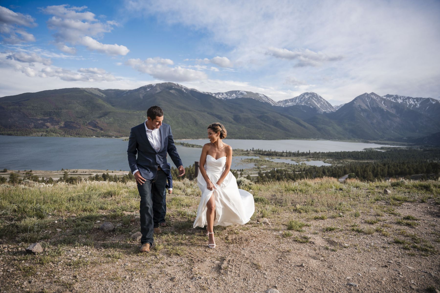 Lea & Jacob's elopement in Twin Lakes, Colorado