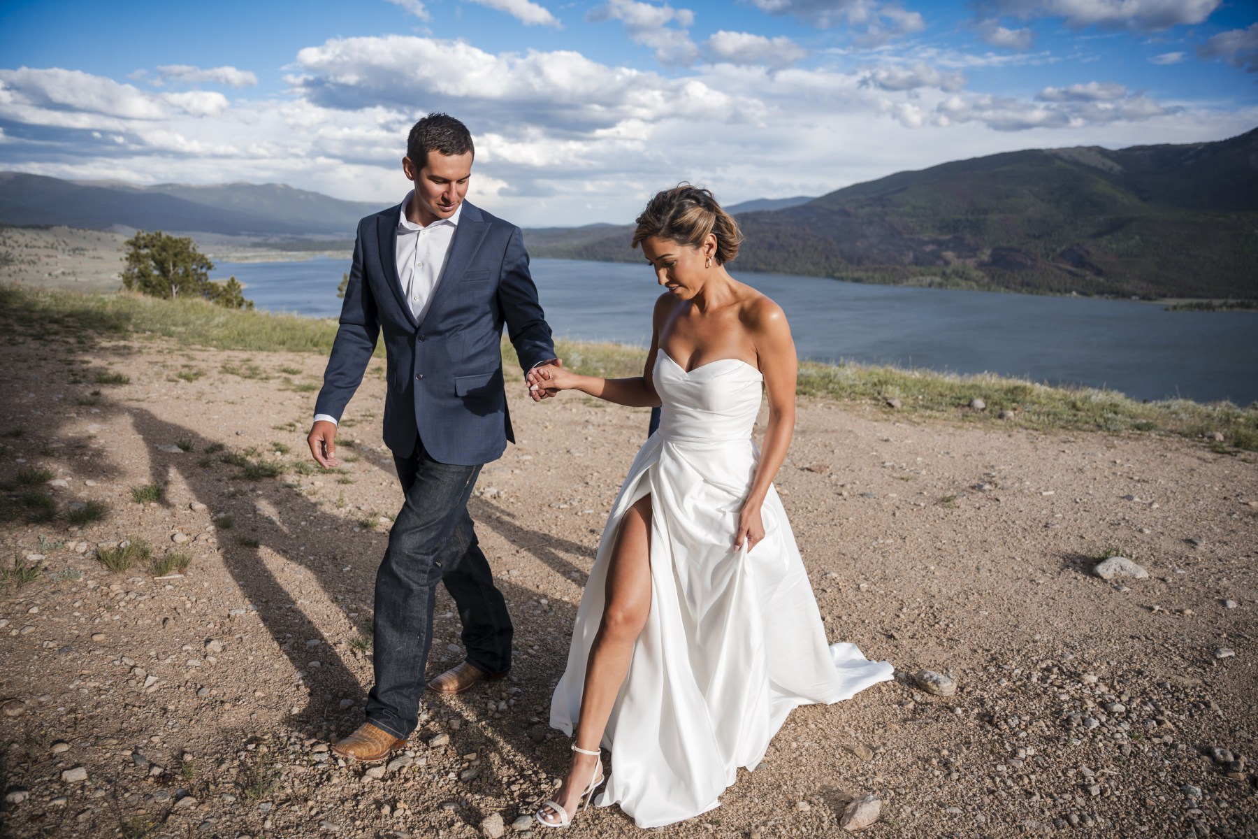 Lea & Jacob's elopement in Twin Lakes, Colorado