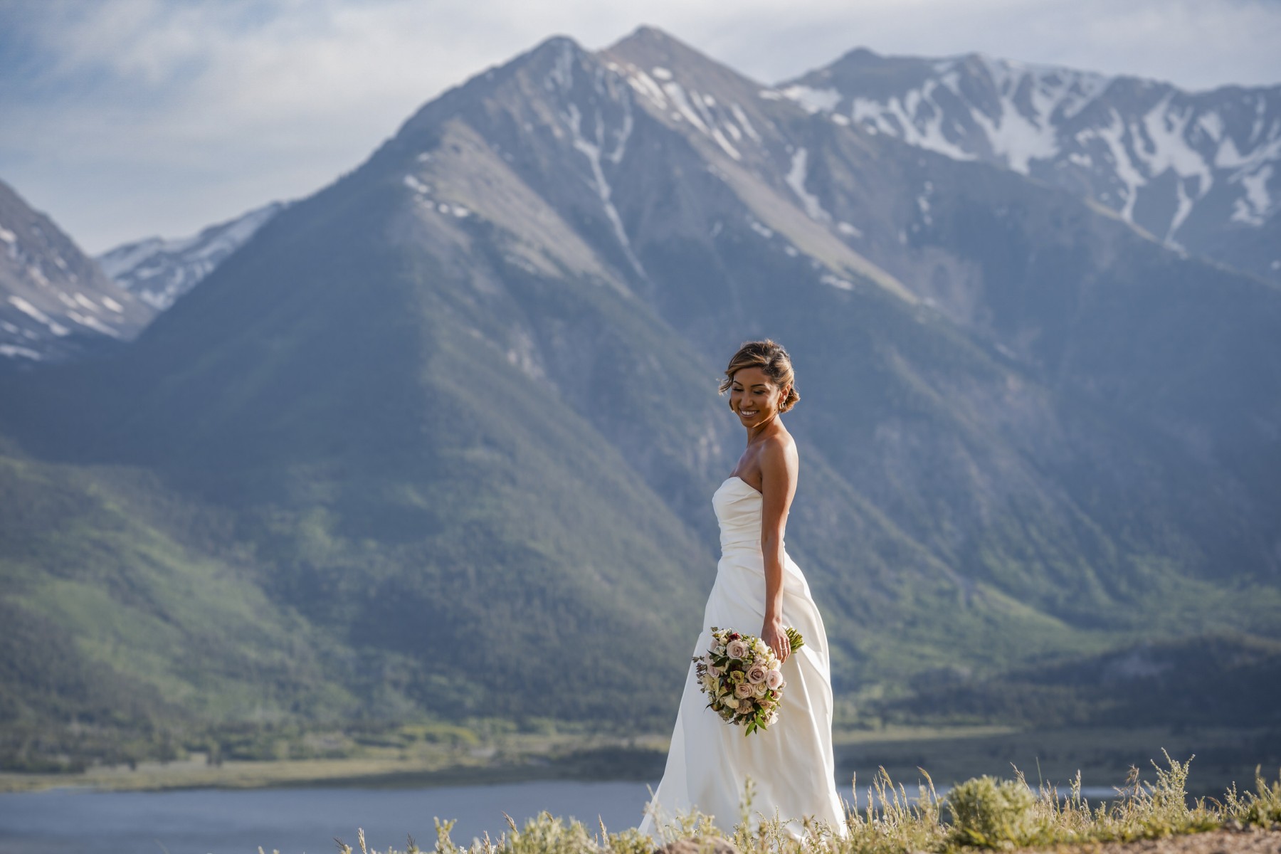 Lea & Jacob's elopement in Twin Lakes, Colorado