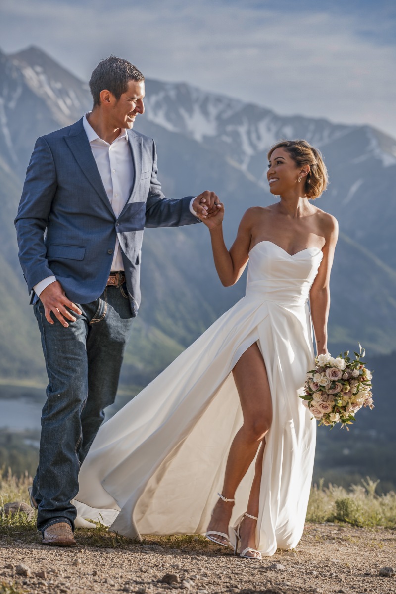 Lea & Jacob's elopement in Twin Lakes, Colorado