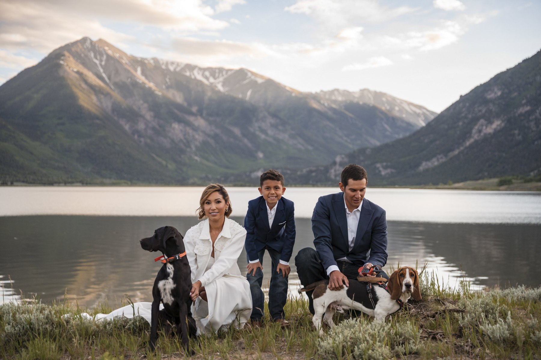 Lea & Jacob's elopement in Twin Lakes, Colorado