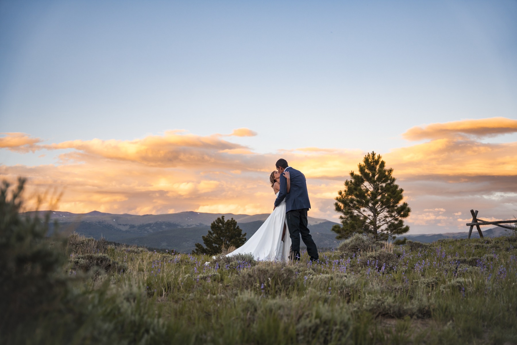 Lea & Jacob's elopement in Twin Lakes, Colorado