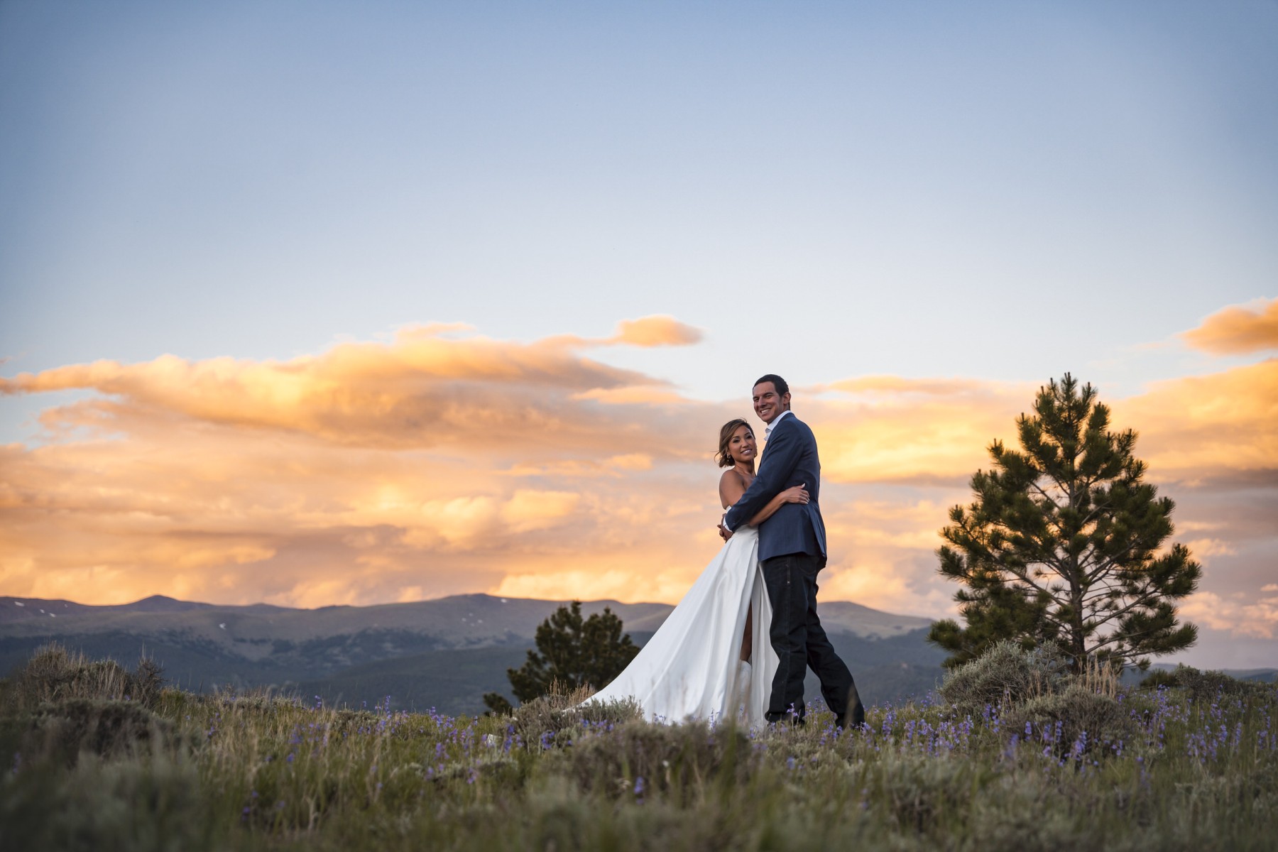 Lea & Jacob's elopement in Twin Lakes, Colorado