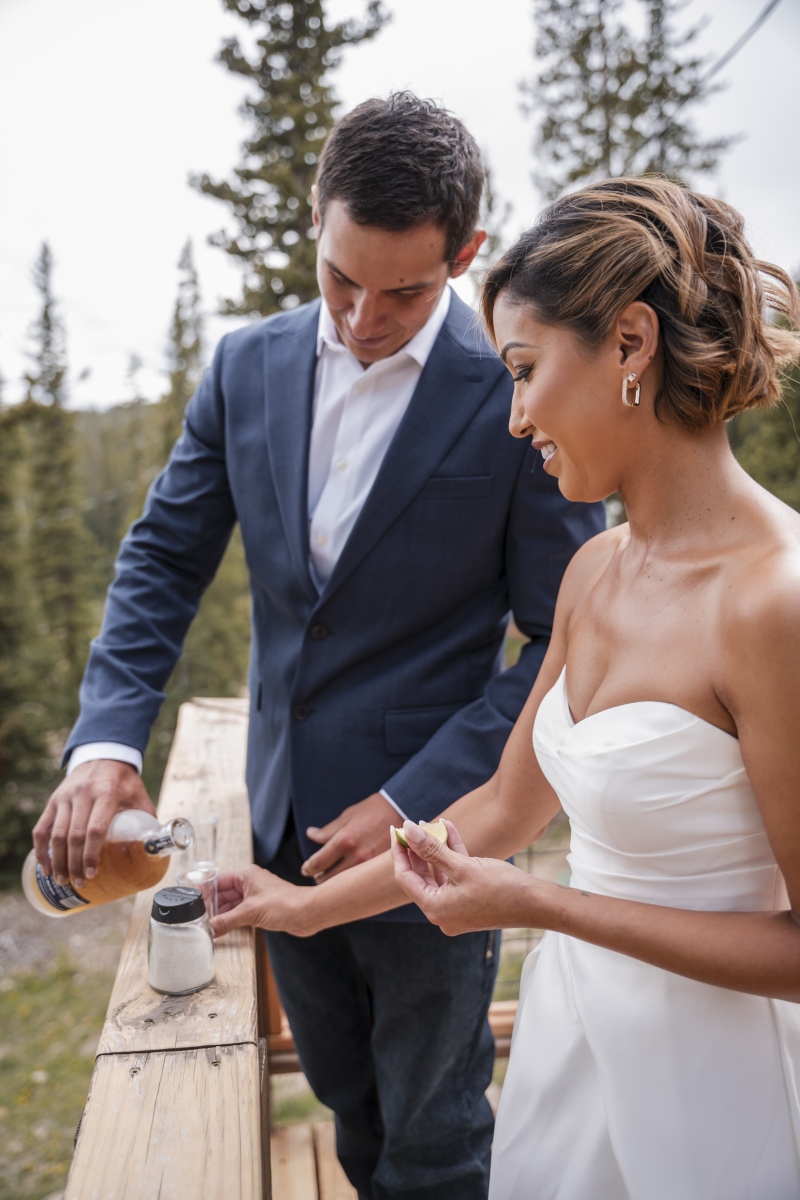 Lea & Jacob's elopement in Twin Lakes, Colorado
