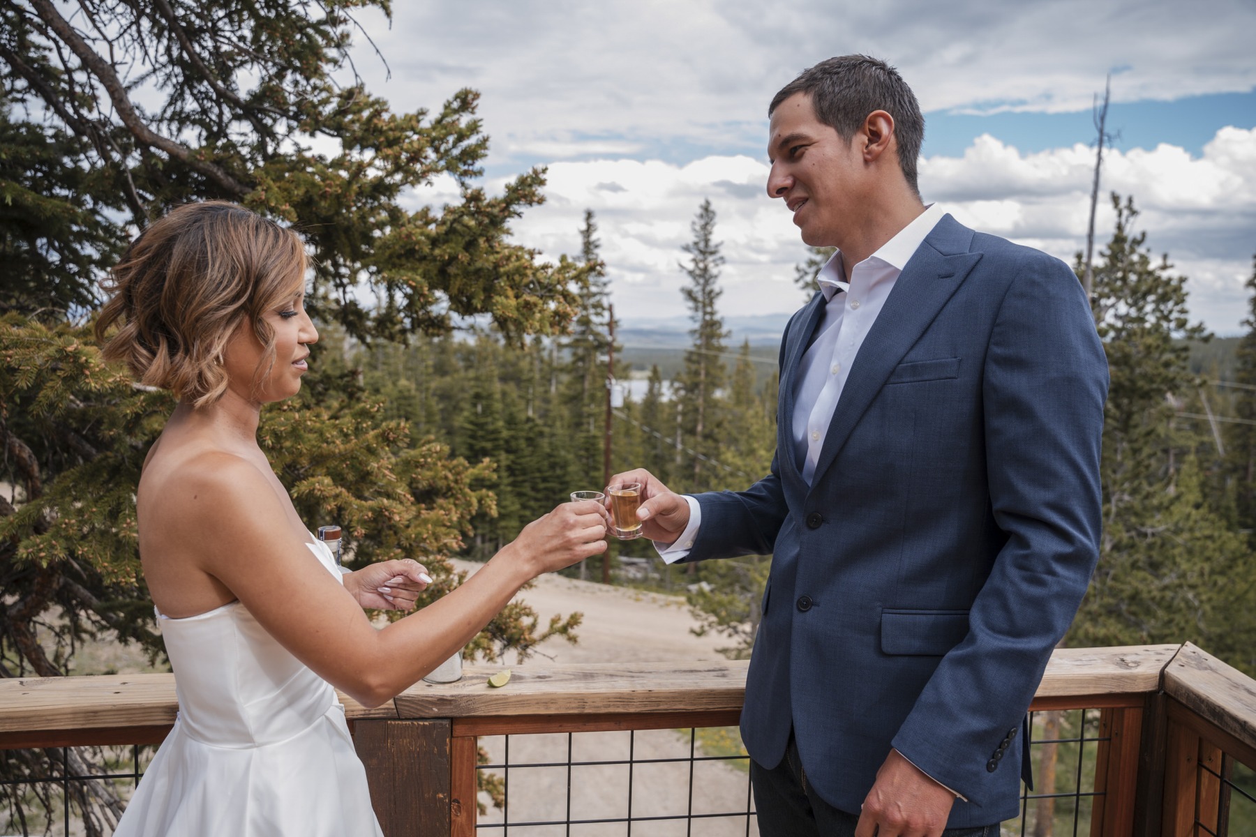 Lea & Jacob's elopement in Twin Lakes, Colorado