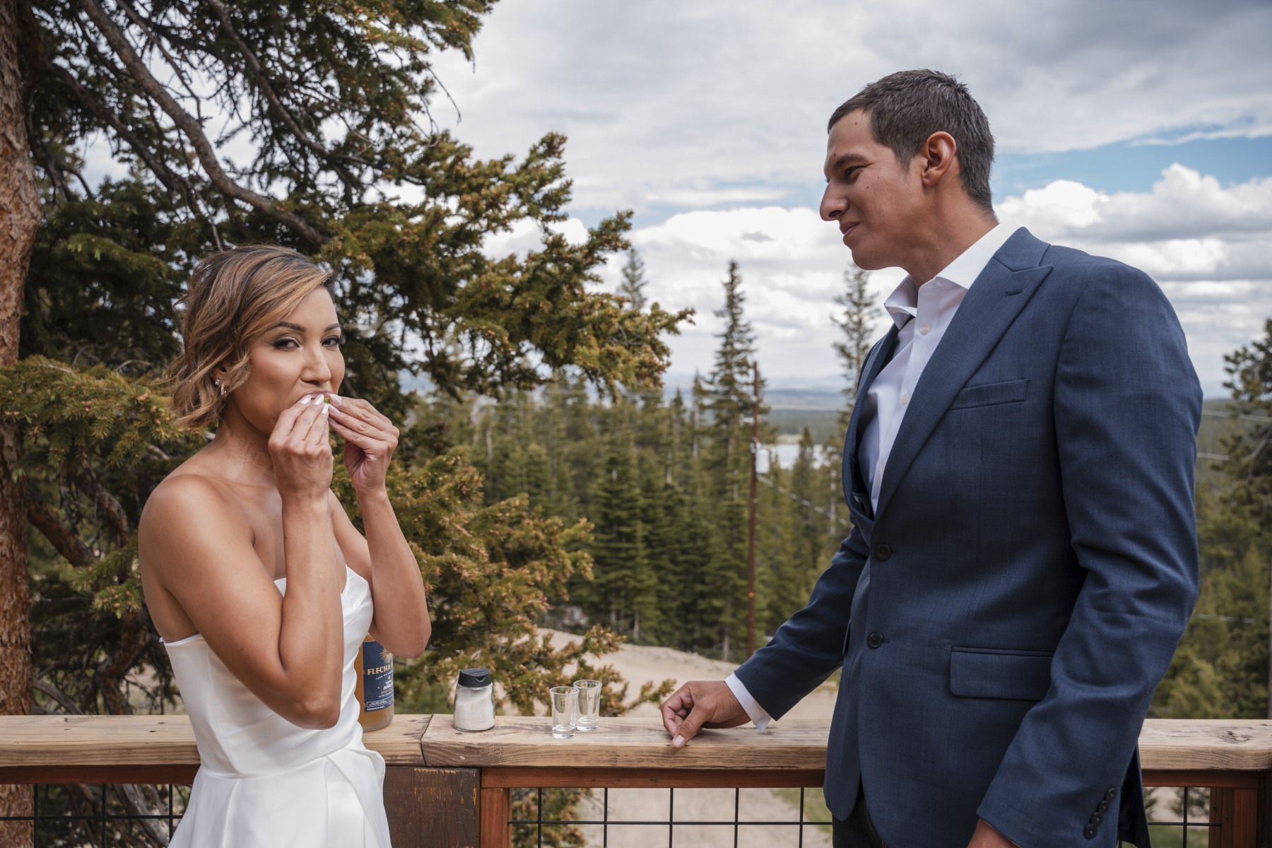 Lea & Jacob's elopement in Twin Lakes, Colorado