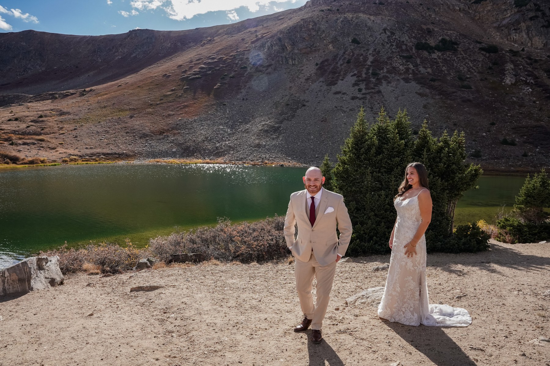 Michelle & Joe's wedding in Dillon, Colorado