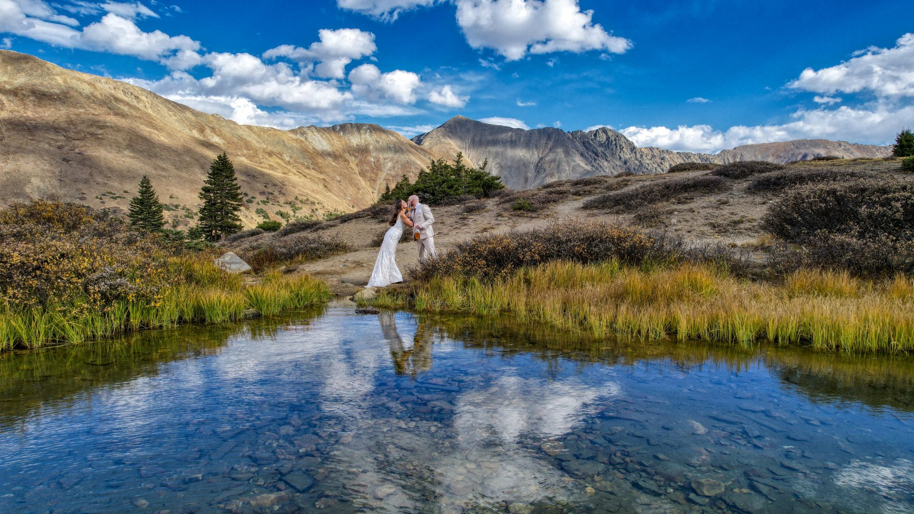 Michelle & Joe's wedding in Dillon, Colorado