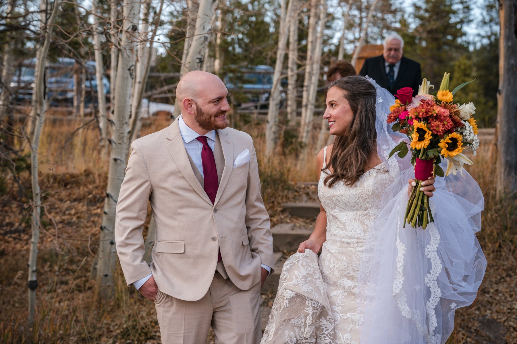 Michelle & Joe's wedding in Dillon, Colorado