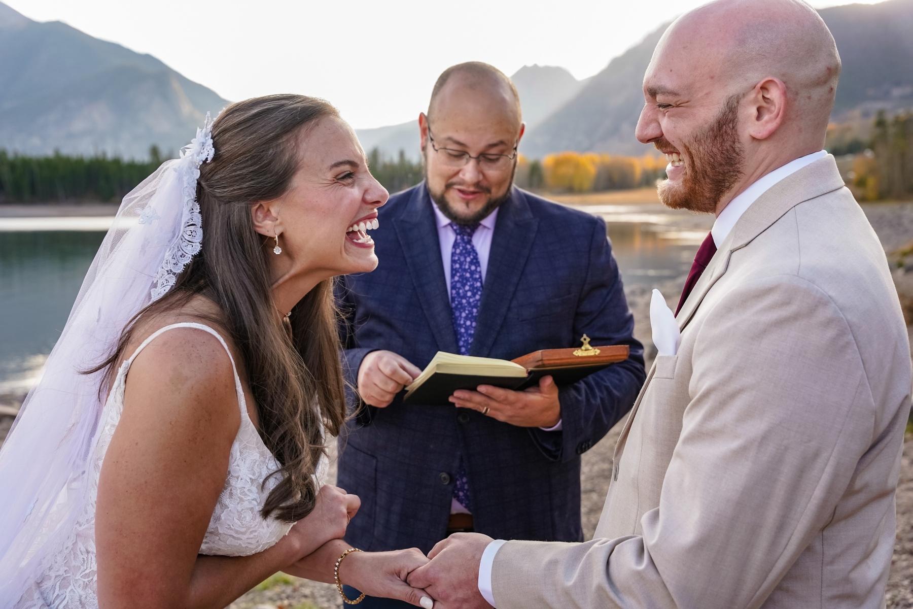 Michelle & Joe's wedding in Dillon, Colorado