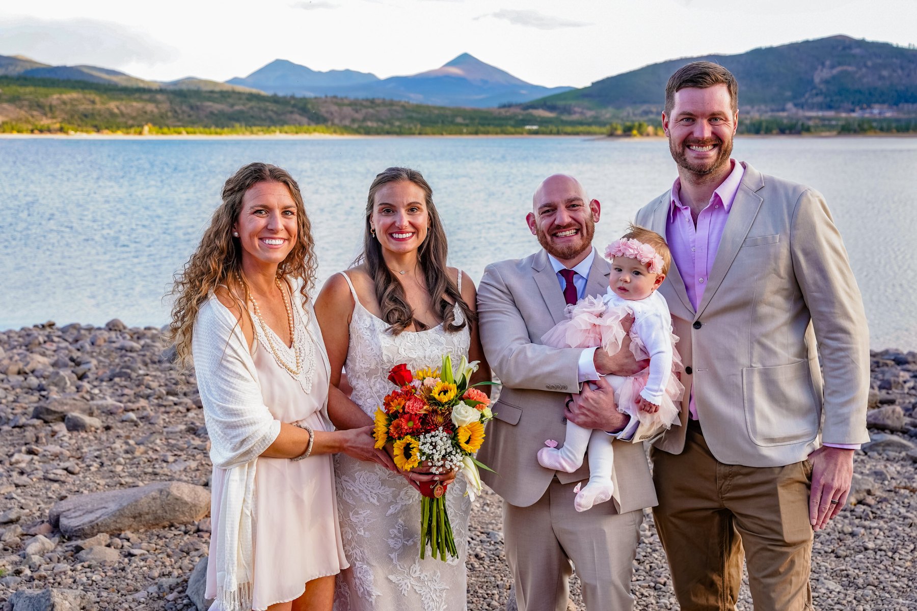 Michelle & Joe's wedding in Dillon, Colorado