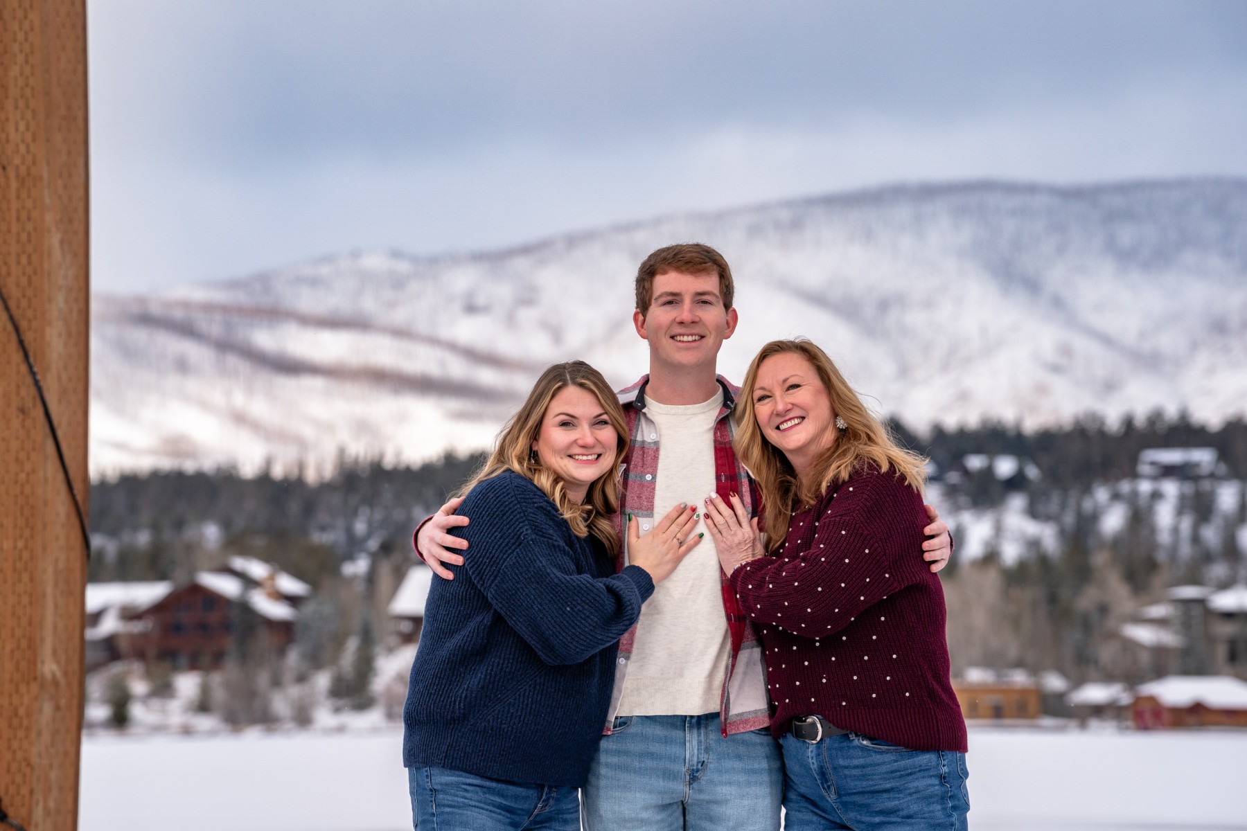 Nicole & Andrew's proposal in Grand Lake, Colorado