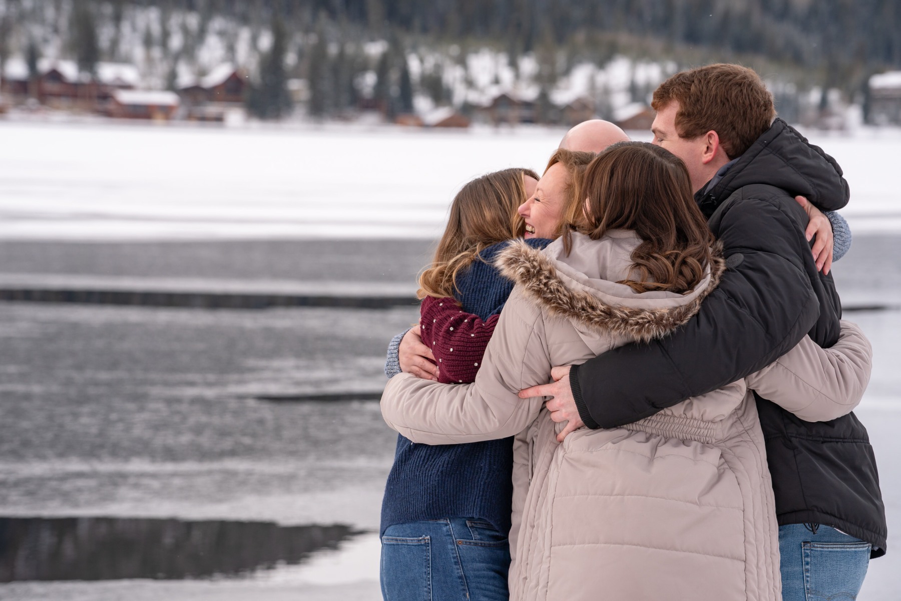 Nicole & Andrew's proposal in Grand Lake, Colorado