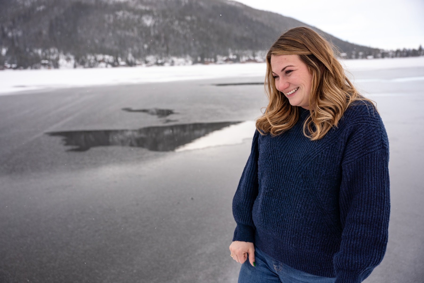 Nicole & Andrew's proposal in Grand Lake, Colorado
