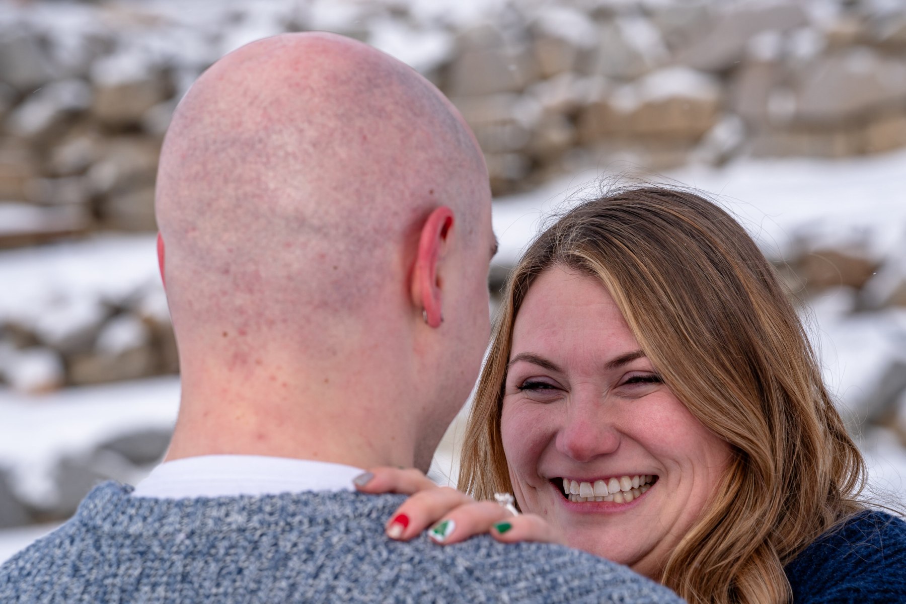 Nicole & Andrew's proposal in Grand Lake, Colorado