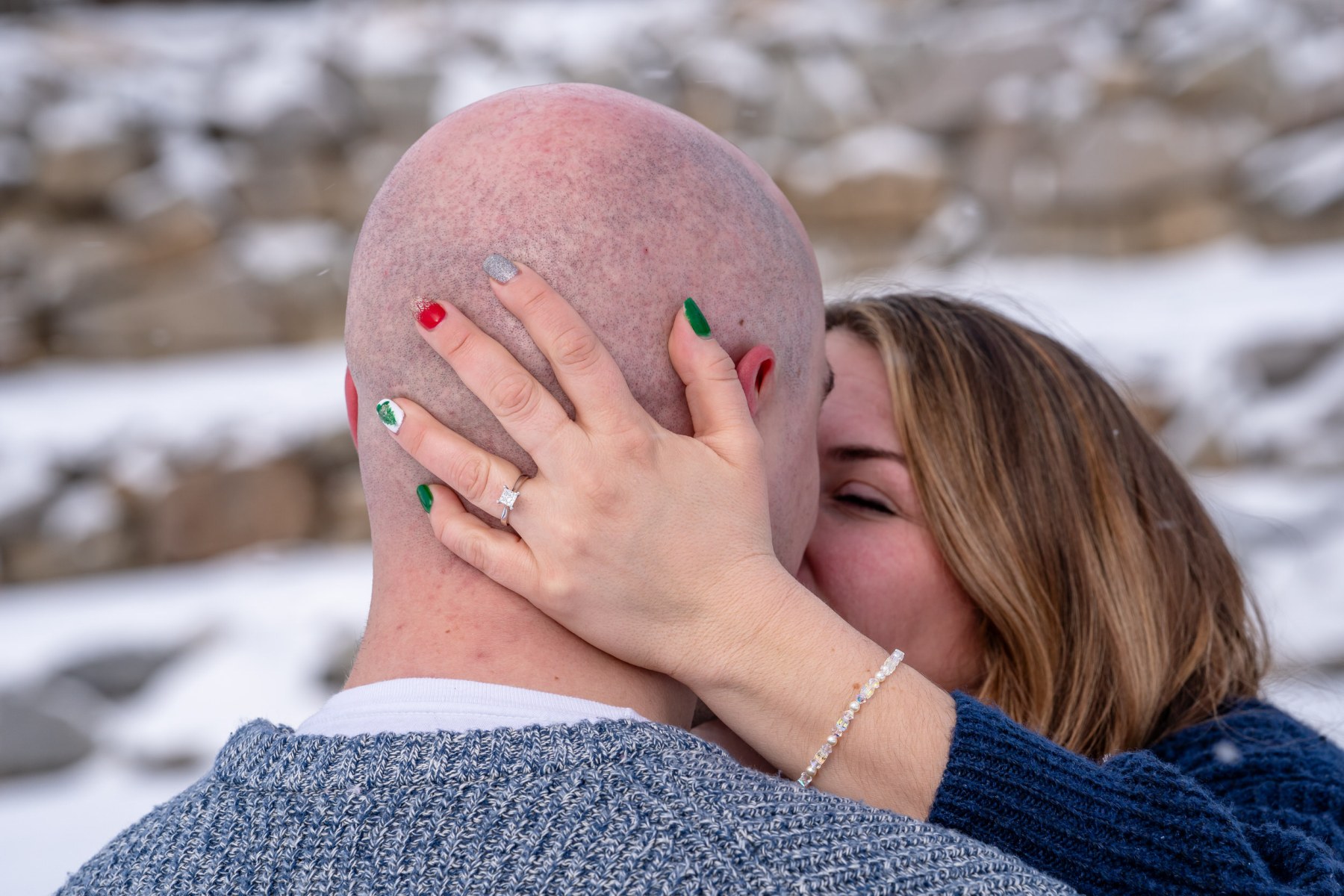 Nicole & Andrew's proposal in Grand Lake, Colorado