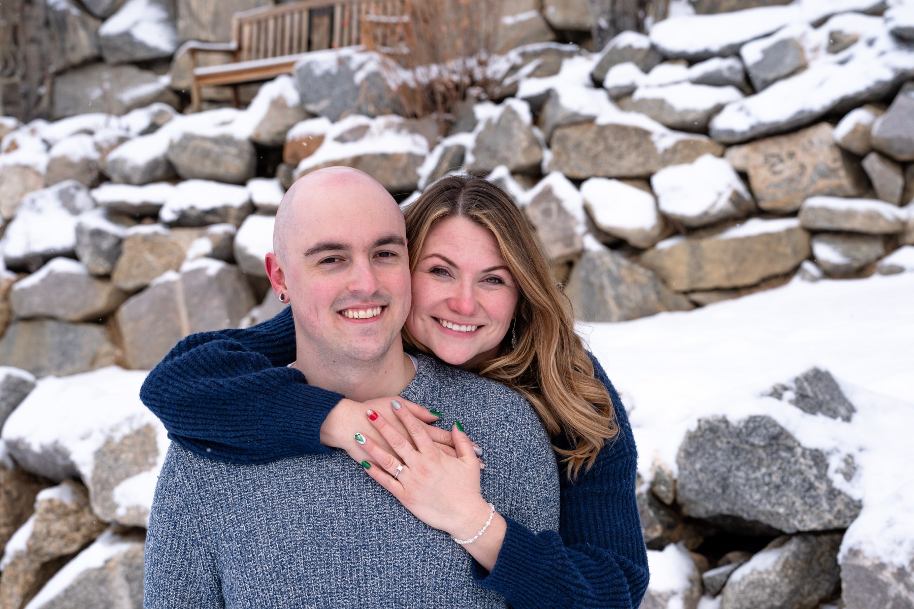 Nicole & Andrew's proposal in Grand Lake, Colorado