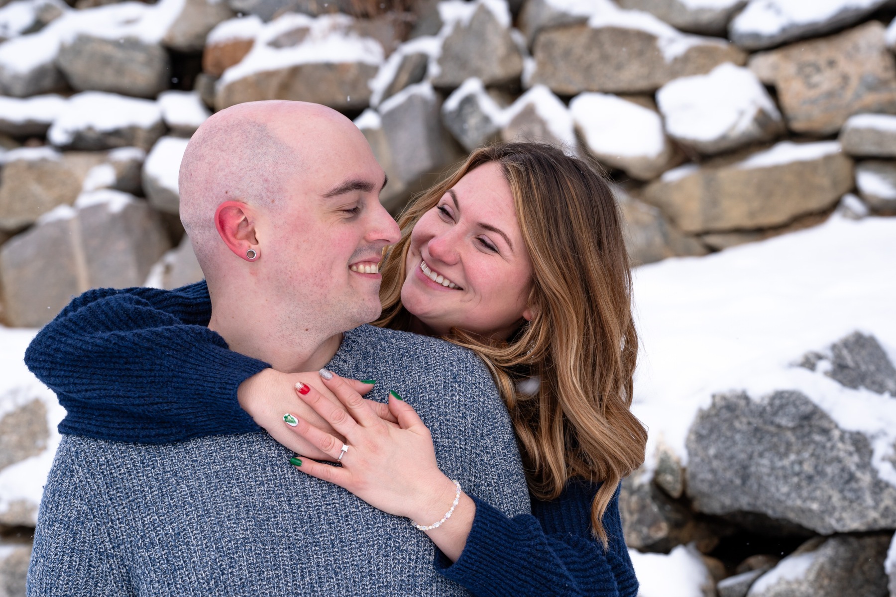 Nicole & Andrew's proposal in Grand Lake, Colorado