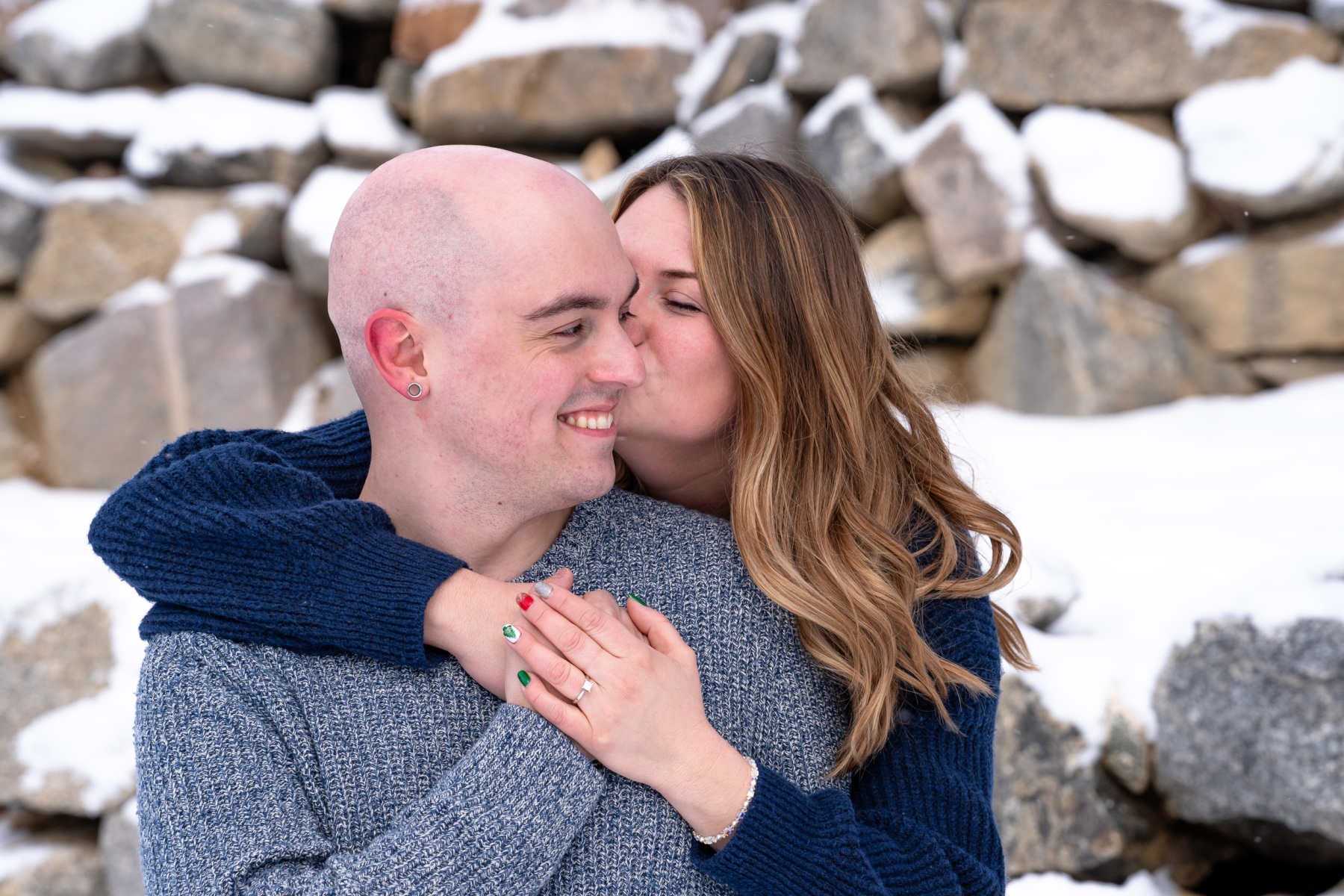 Nicole & Andrew's proposal in Grand Lake, Colorado