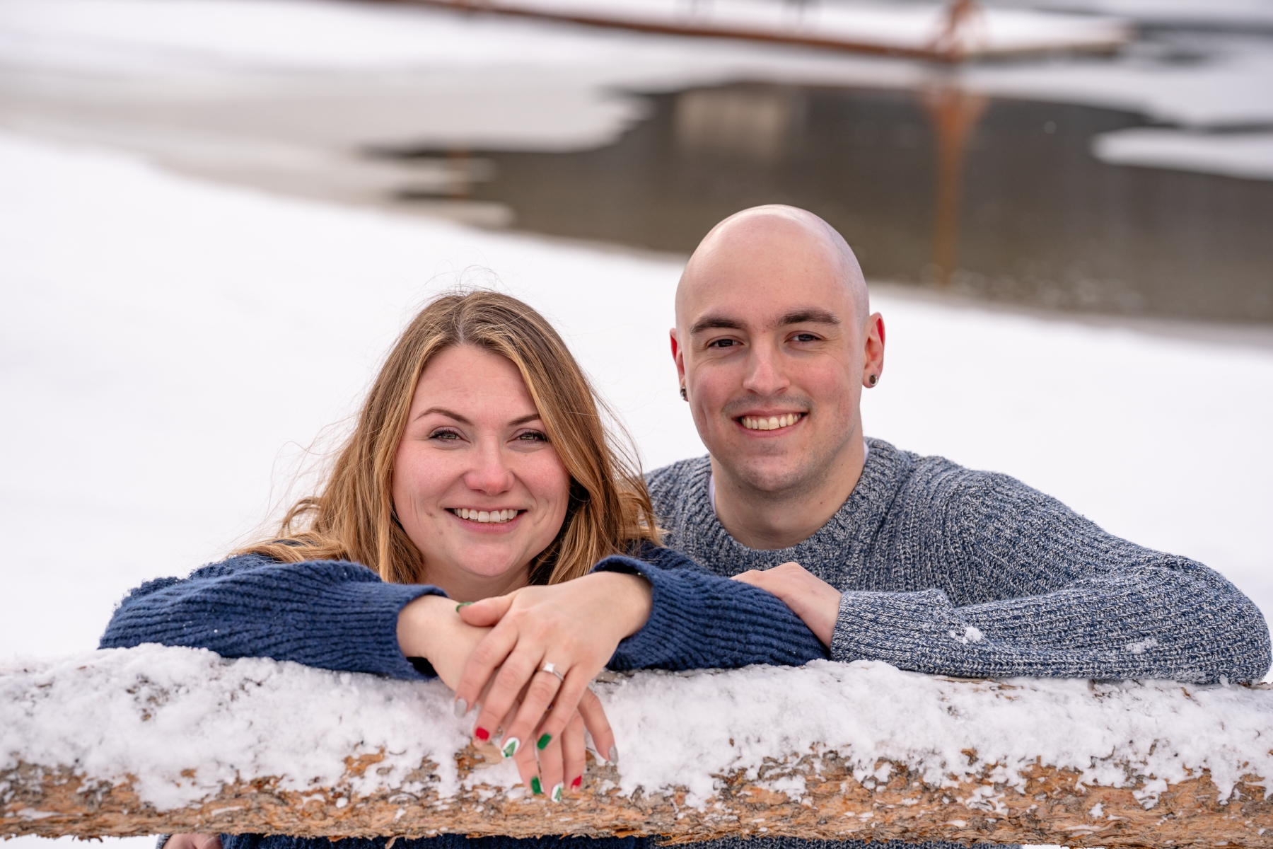 Nicole & Andrew's proposal in Grand Lake, Colorado