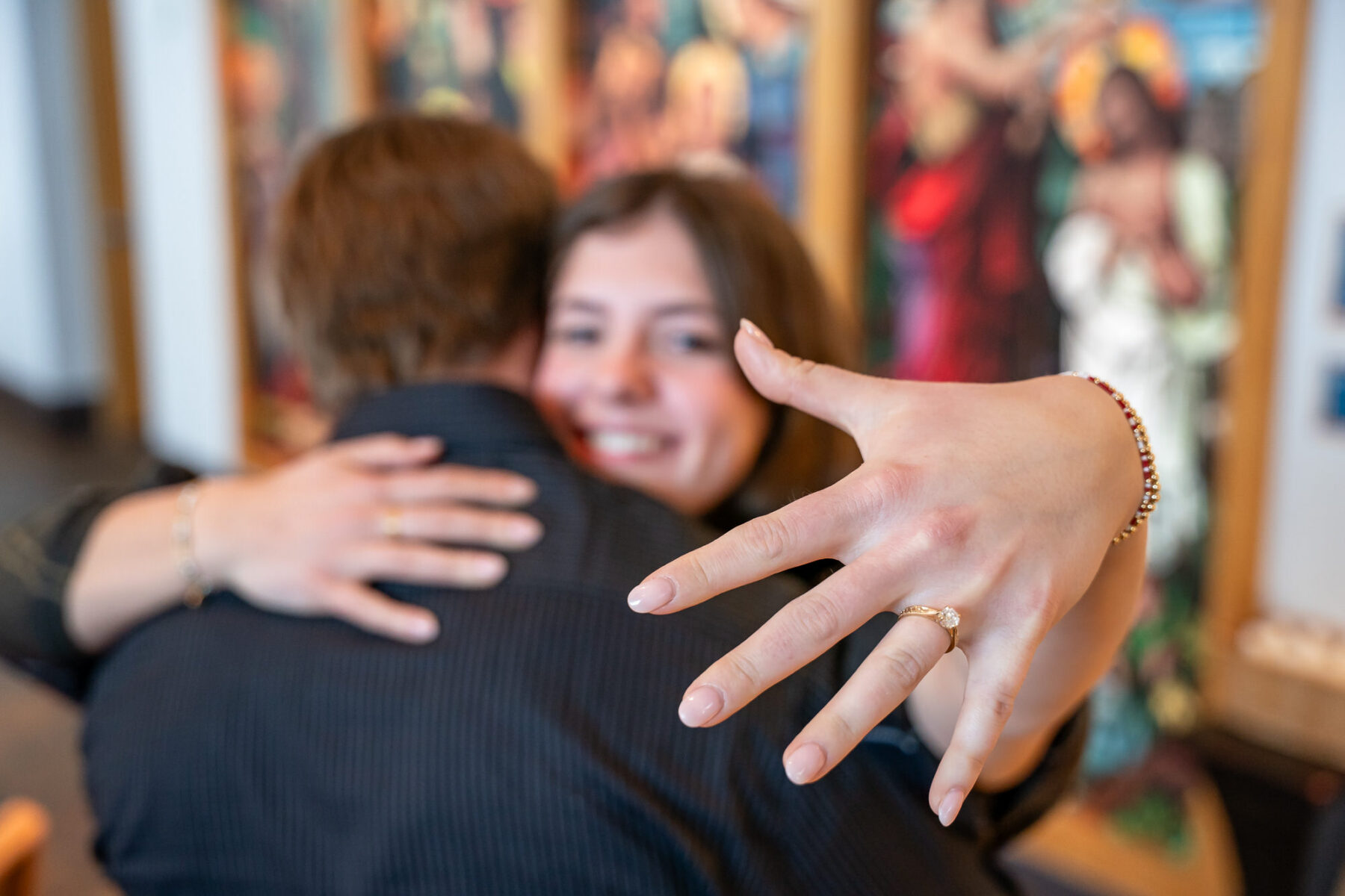 Alexs Proposal To Maria's proposal in St. Marks Catholic Church